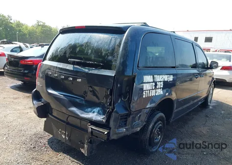 2013 Dodge Grand Caravan Sxt from USA, damaged, VIN 2C4RDGCG4DR616793